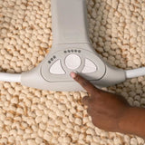 INGENUITY Transat bébé Balancelle électrique pliable – Chambray,cadeau bébé, 5 vitesses de balancement, 8 mélodies