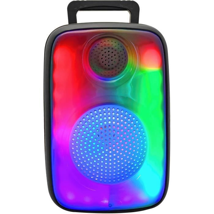 Karaoke light speaker - INOVALLEY - FIRE02 - Bluetooth 5.1 - 150W - RGB LEDs synchronized with music