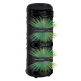 Enceinte karaoké - INOVALLEY - Lumineuse - 1000 Watts - Bluetooth V5.0 - Autonomie 2 a 3 heures  - Micro sans fil inclus