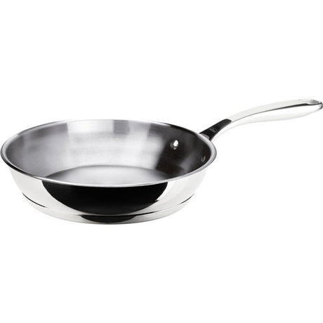 Poele - INOXIBAR - Ř 24 cm - Manche ergonomique - Tous feux dont induction - Inox