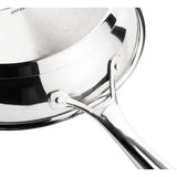 Poele - INOXIBAR - Ø 28 cm - Manche ergonomique - Tous feux dont induction - Inox