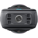 Insta360 X5 Bundle Edition - Caméra de sport 360° - 8K - WiFi et Bluetooth - FlowState - Etanche - 185mn d'autonomie