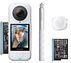 Caméra sport - INSTA360 - X4 Air Starter Bundle - Vidéo 8K - Ultra-légere 165 g - FlowState - Pare vent intégré - Blanc