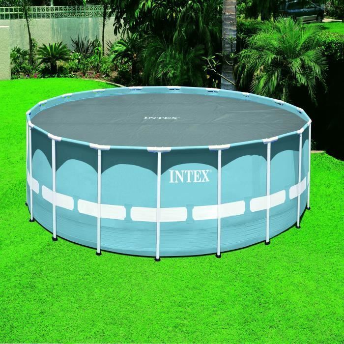 B‚che a bulles INTEX pour piscine tubulaire ronde de 4,57m - 270 microns