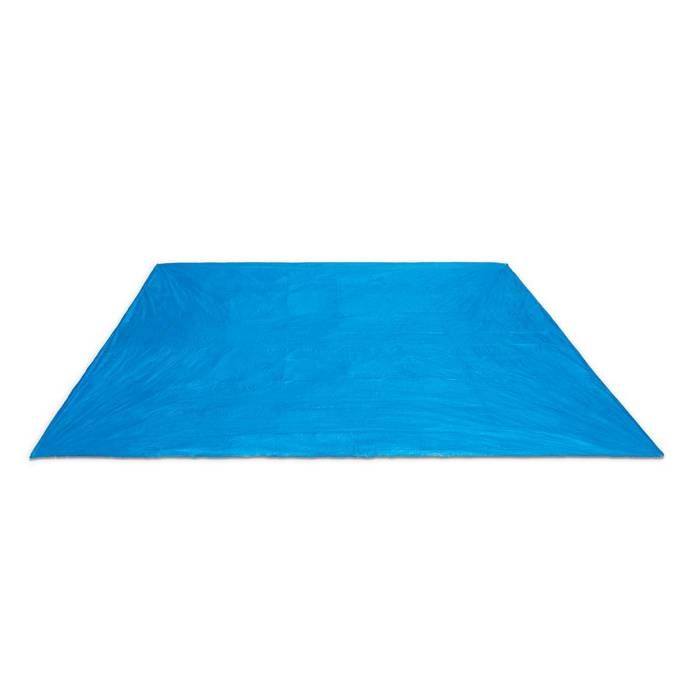 Tapis de sol pour piscine autoportante INTEX - 472 x 472 cm - …paisseur 0,13 mm - Bleu