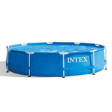 Kit Piscine hors sol tubulaire INTEX - Metal Frame - 305 x 76 cm - Ronde (LivrÈe avec pompe et cartouche) - 28202NP