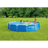 Kit Piscine hors sol tubulaire INTEX - Metal Frame - 366 x 76 cm - Ronde (LivrÈe avec pompe et cartouche) - 28212NP