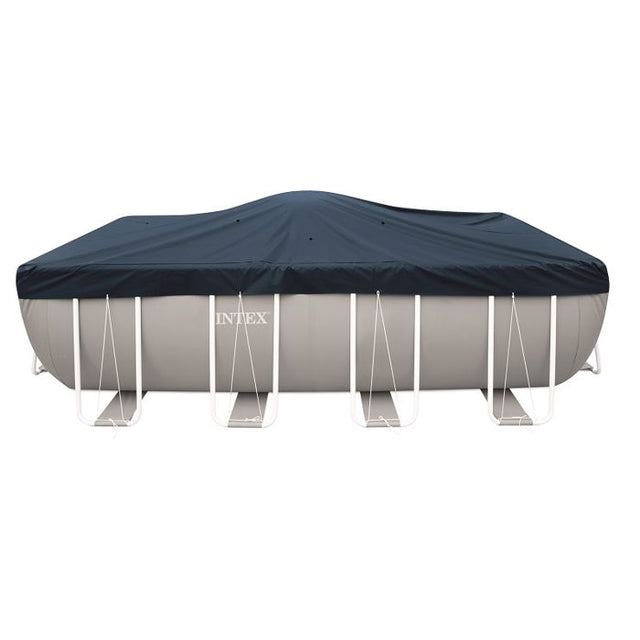 Bâche d'hivernage pour piscine tubulaire rectangulaire Intex L 7,32 x l 3,66 m