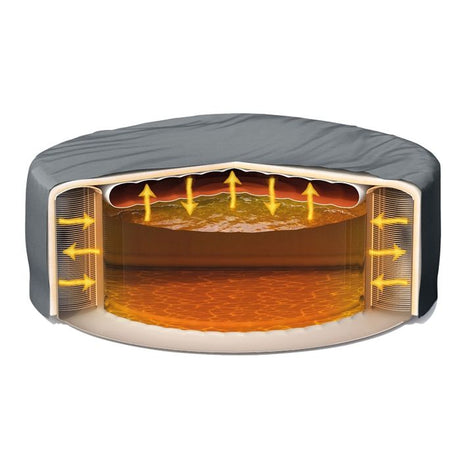 Couverture thermique pour spa gonflable Pure Spa INTEX - Octogonal - 4 places