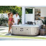 Spa gonflable PureSpa Chevron carré Bulles 6 places - Intex