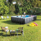 Kit Piscine hors sol tubulaire INTEX - Ultra XTR - 732 x 366 x 132 cm - Rectangulaire (Filtre a sable + accessoires) - 26364GN