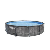 Kit Piscine hors sol tubulaire INTEX - Baltik - 366 x 99 cm - Ronde (LivrÈe avec pompe et Èchelle) - 26748FR