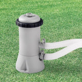 Kit Piscine hors sol tubulaire INTEX - Baltik - 400 x 200 x 122 cm - Ovale (LivrÈe avec pompe et Èchelle) - int26793fr