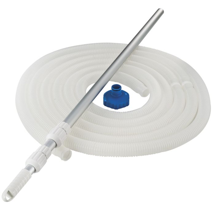Kit d'entretien pour piscine hors sol Vac+ - INTEX - 28003 - Aspirateur, épuisette, brosse
