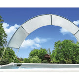 Voile d'ombrage - INTEX - Pour piscine hors sol - Anti-UV - 300 x 185 cm