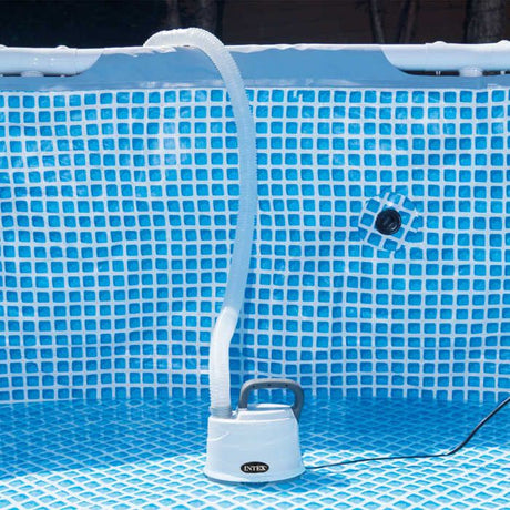 Pompe vide piscine - Intex - 28606 - Puissance moteur 99W - Débit 3595L/h