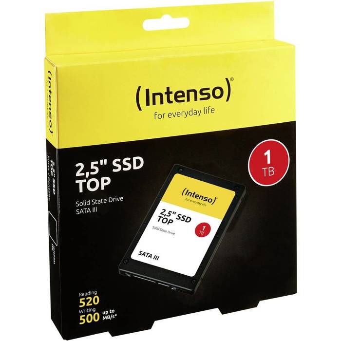 Intenso Top Performance 1 TB SSD interne 6.35 cm (2.5) SATA 6 Gb/s au détail 3812460