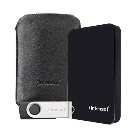 Disque dur 2,5 portable - HDD 3.2 + USB - INTENSO - 1 To + 64 Go