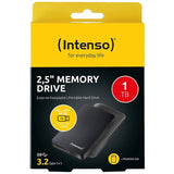 Disque dur 2,5 portable - HDD 3.2 + USB - INTENSO - 1 To + 64 Go