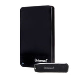 Disque dur 2,5 portable - HDD 3.2 + USB - INTENSO - 1 To + 64 Go