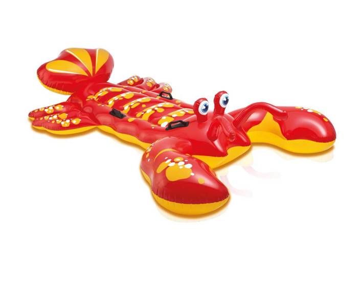 INTEX Bouée Gonflable Homard a Chevaucher