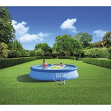 Kit Piscine hors sol autoportante INTEX - Easy Setô - 396 x 84 cm - Ronde (LivrÈe avec une pompe et cartouche) - 28142NP