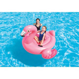Bouée gonflable flamant rose - 142x137x97 cm