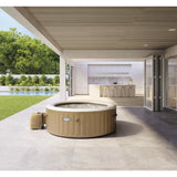 Spa gonflable INTEX - Sahara - 196 x 71 cm - 4 places - Rond - 28426FR + Lumiere d'ambiance LED