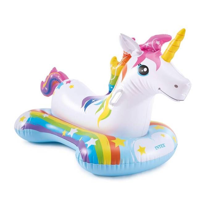 Licorne Gonflable Intex a chevaucher