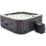 Spa gonflable INTEX - Ardoise - 173 x 173 x 71 cm - 4 places - CarrÈ - 28450EX