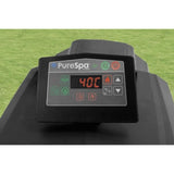 Spa gonflable INTEX - Ardoise - 173 x 173 x 71 cm - 4 places - CarrÈ - 28450EX