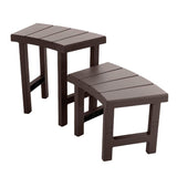 Entourage de spa 4 places rond - INTEX - 28515 - 2 pieces medium + 2 pieces hautes - Léger et résistant UV