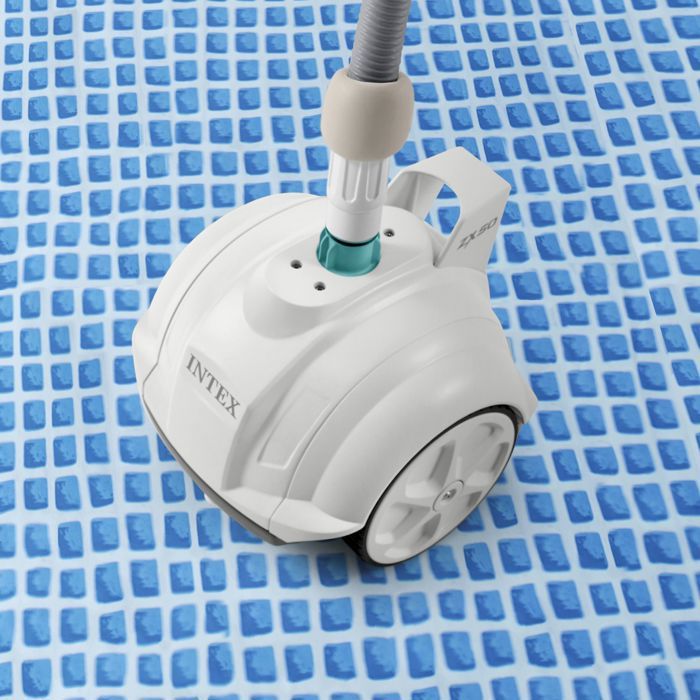 Robot aspirateur fond - INTEX - ZX50 - 2 brosses de nettoyage rotatives