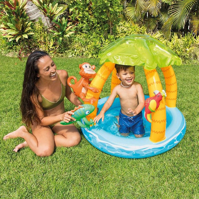 Pataugeoire gonflable Intex Tropicale