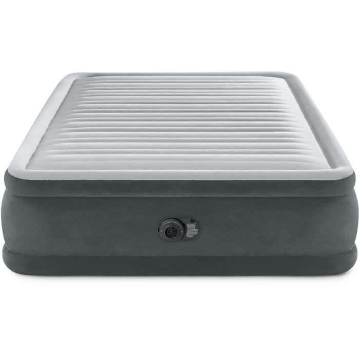 INTEX Lit d'appoint Comfort Plush Elevated - électrique 2 personnes 64414ND