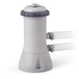 Kit Piscine hors sol tubulaire INTEX - Pris Frame - 427 x 107 cm - Ronde (Pompe, bâche, tapis de sol et échelle) - 26722NP