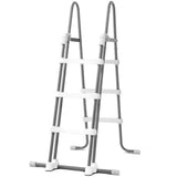 Kit Piscine hors sol tubulaire INTEX - Pris Frame - 427 x 107 cm - Ronde (Pompe, bâche, tapis de sol et échelle) - 26722NP