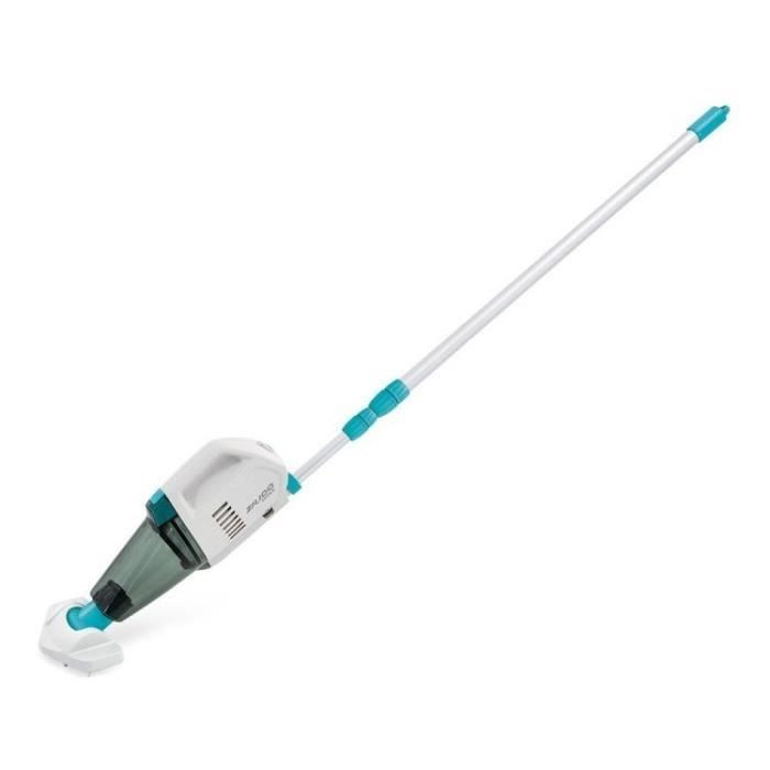 Nettoyeur pour piscine et spa INTEX ZR100 - Autonomie 50 mn - Chargeur USB + 2 brosses interchangeables inclus