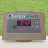 Spa gonflable INTEX - Chevron - 175 x 175 x 71 cm - 4 places - Carré - 28446NP