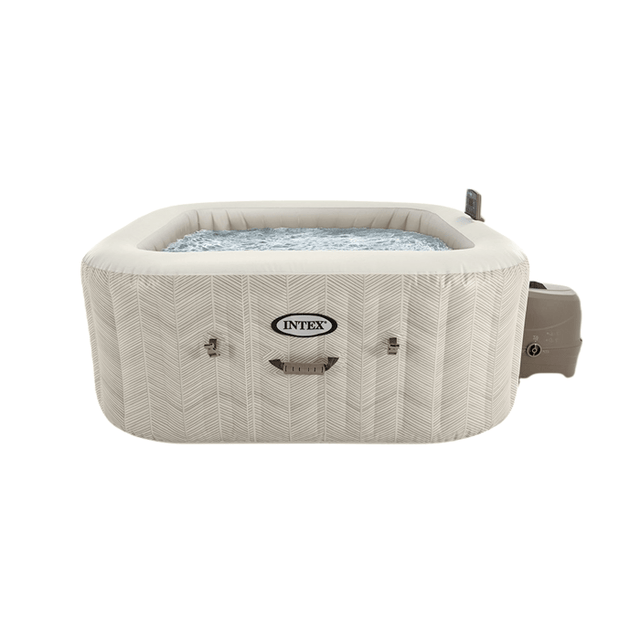 Spa gonflable INTEX - Chevron - 175 x 175 x 71 cm - 4 places - Carré - 28446NP