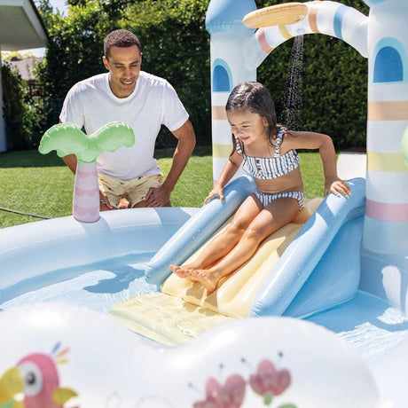 Aire de jeux chateau magique INTEX - 56148NP - A partir de 2 ans