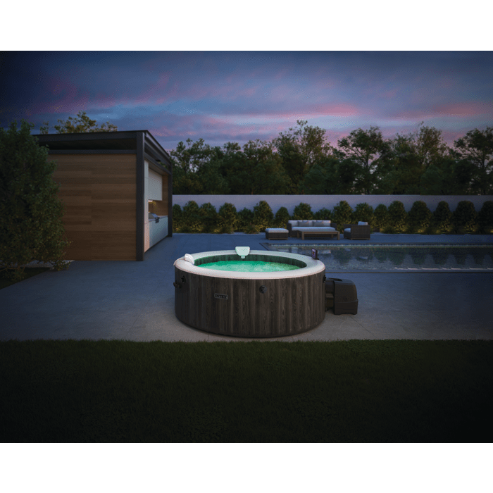 Spa gonflable INTEX - Baltik - 196 x 196 x 71 cm - 4 places - Carré - 28440NP