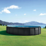 Kit Piscine hors sol tubulaire INTEX - Ultra XTR - 732 x 132 cm - Ronde (Filtre a sable + accessoires) - 26340GS