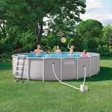 Kit Piscine hors sol tubulaire INTEX - Pris Frame - 610 x 132 cm - Ronde - 26756ND