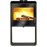 Poele a bois en acier INVICTA BorÈe - Puissance optimale: 7,5 kW - Max: 10 kW - B˚ches 40 cm max, Ecodesign - Noir