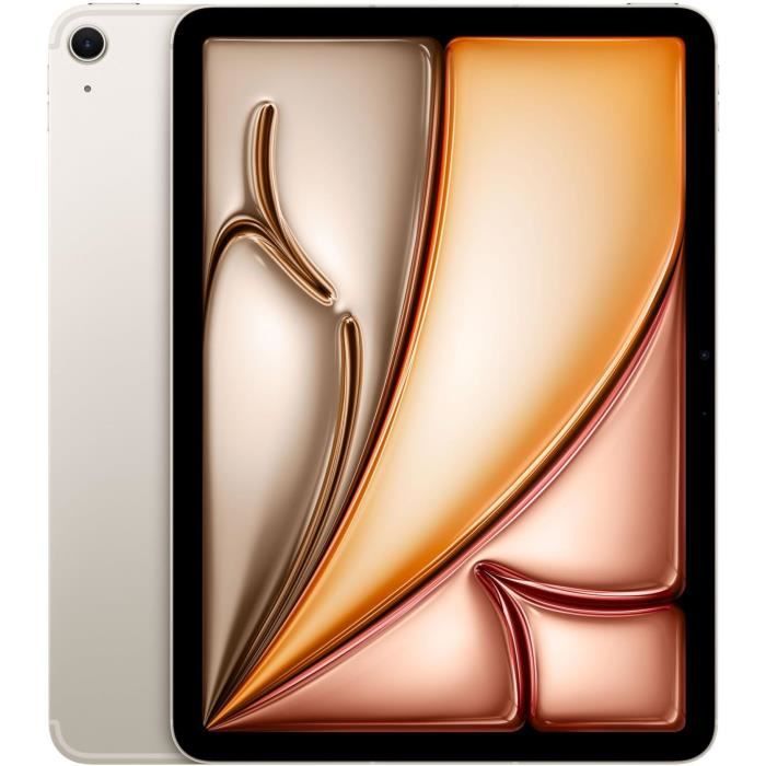 Apple - iPad Air (2024) - 11 - WiFi + Cellulaire - 1 To - Lumiere Stellaire