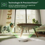 iRobot Roomba Plus 505 Combo + AutoWash - Base Multifonction - Lavage et séchage a l'air Chaud des lingettes - PrecisionVision IA