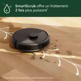 iRobot Roomba 105 Combo - Robot Aspirateur Laveur 2en1 - 7KPa - Navigation LiDAR - Détection des Tapis - 4 Niveaux d'Aspiration