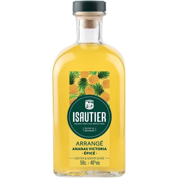 Isautier - Rhum arrangé Ananas Victoria - 40,0% Vol. - 50 cl