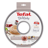 TEFAL Delibake Moule a saravin a charniere 19 cm, Acier carbone, DÈmoulage facile, Rouge J1642014